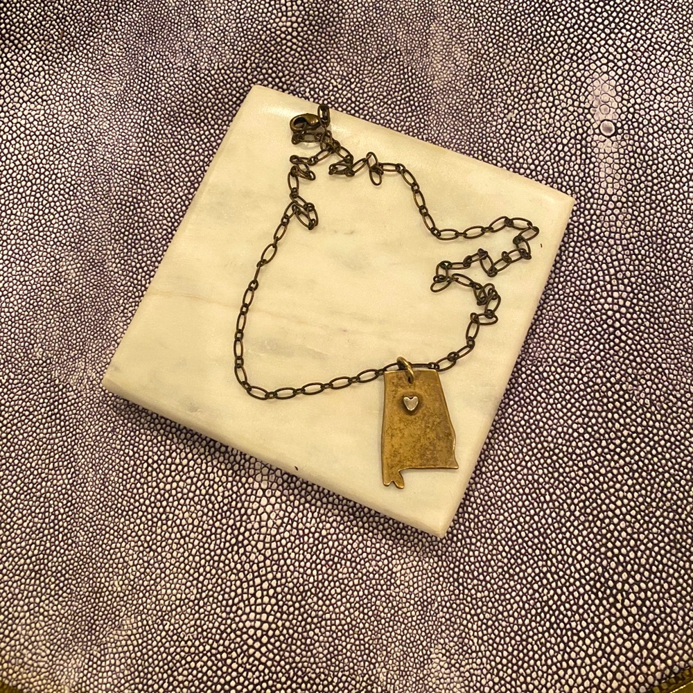 Rustic Alabama Pendant Necklace